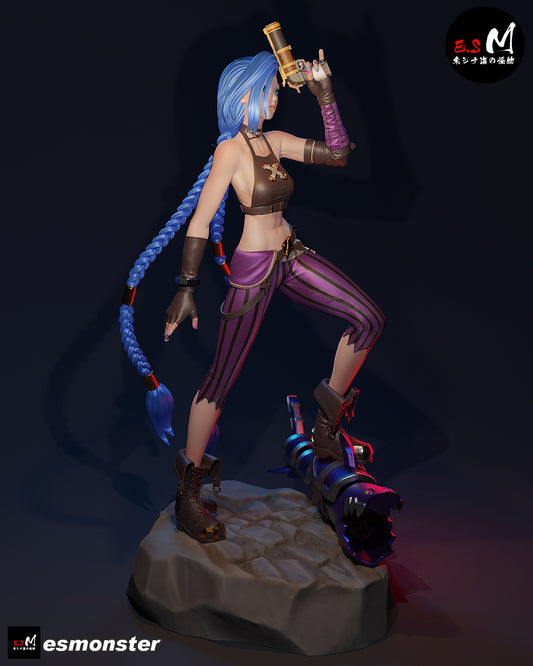 Jinx Resin Art (East Sea Monster Version)