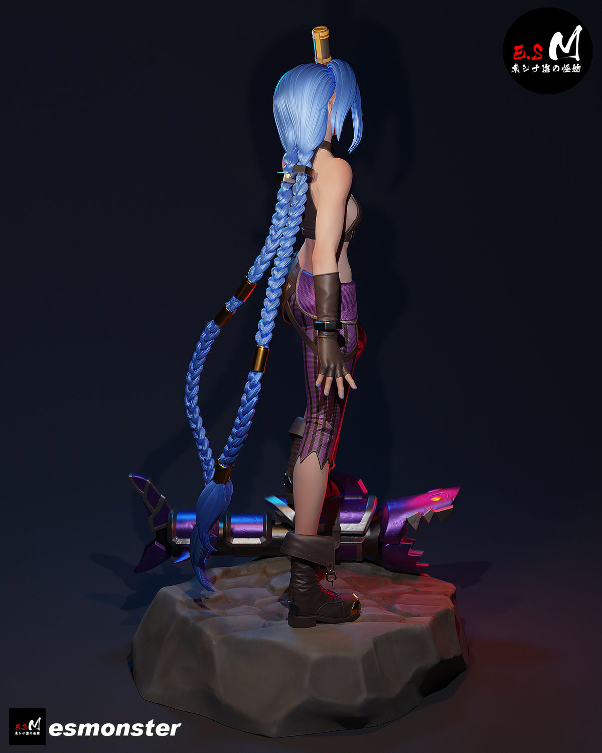 Jinx Resin Art (East Sea Monster Version)