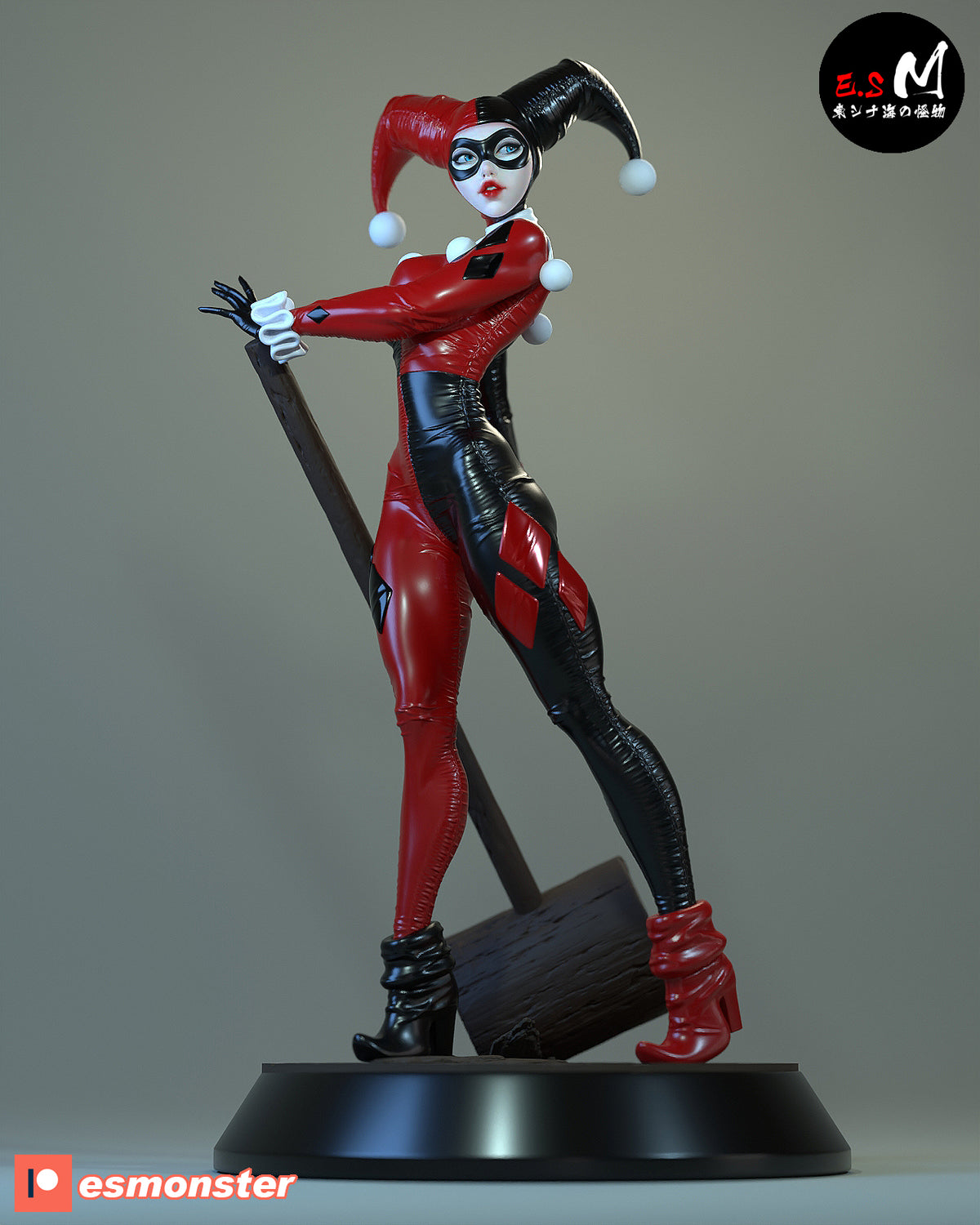 Harley Quinn Resin Art (East Sea Monster Version)