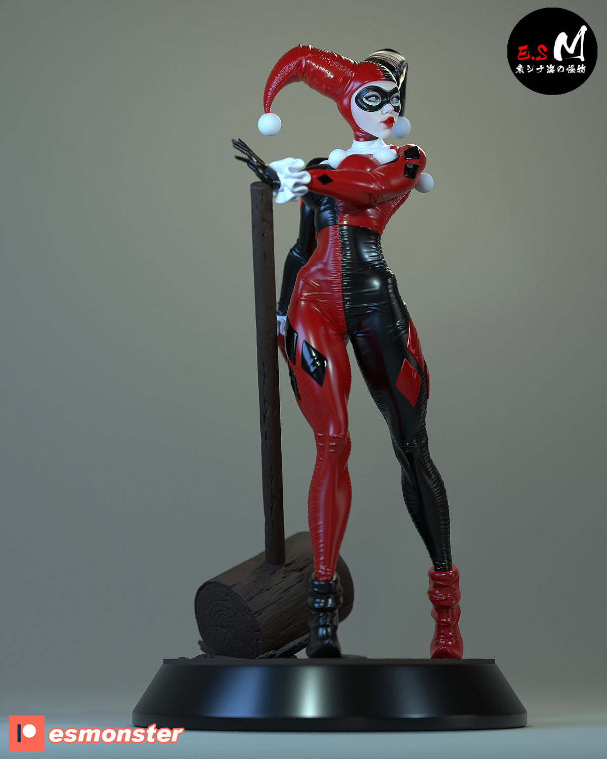 Harley Quinn Resin Art (East Sea Monster Version)