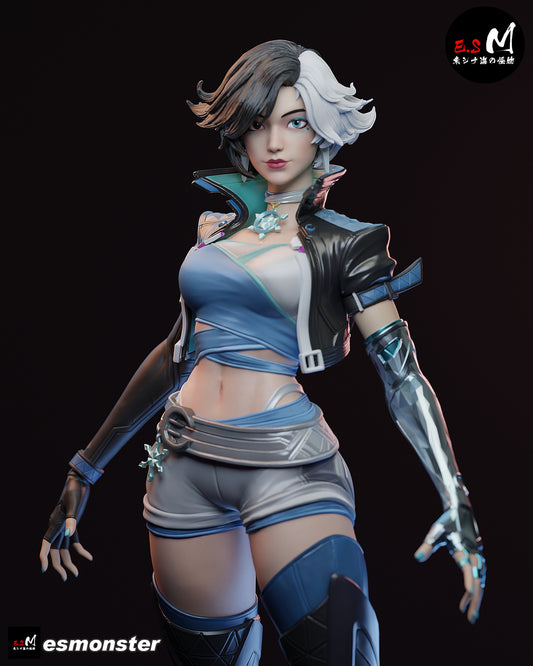 Luna Snow Resin Art (East Sea Monster Version)