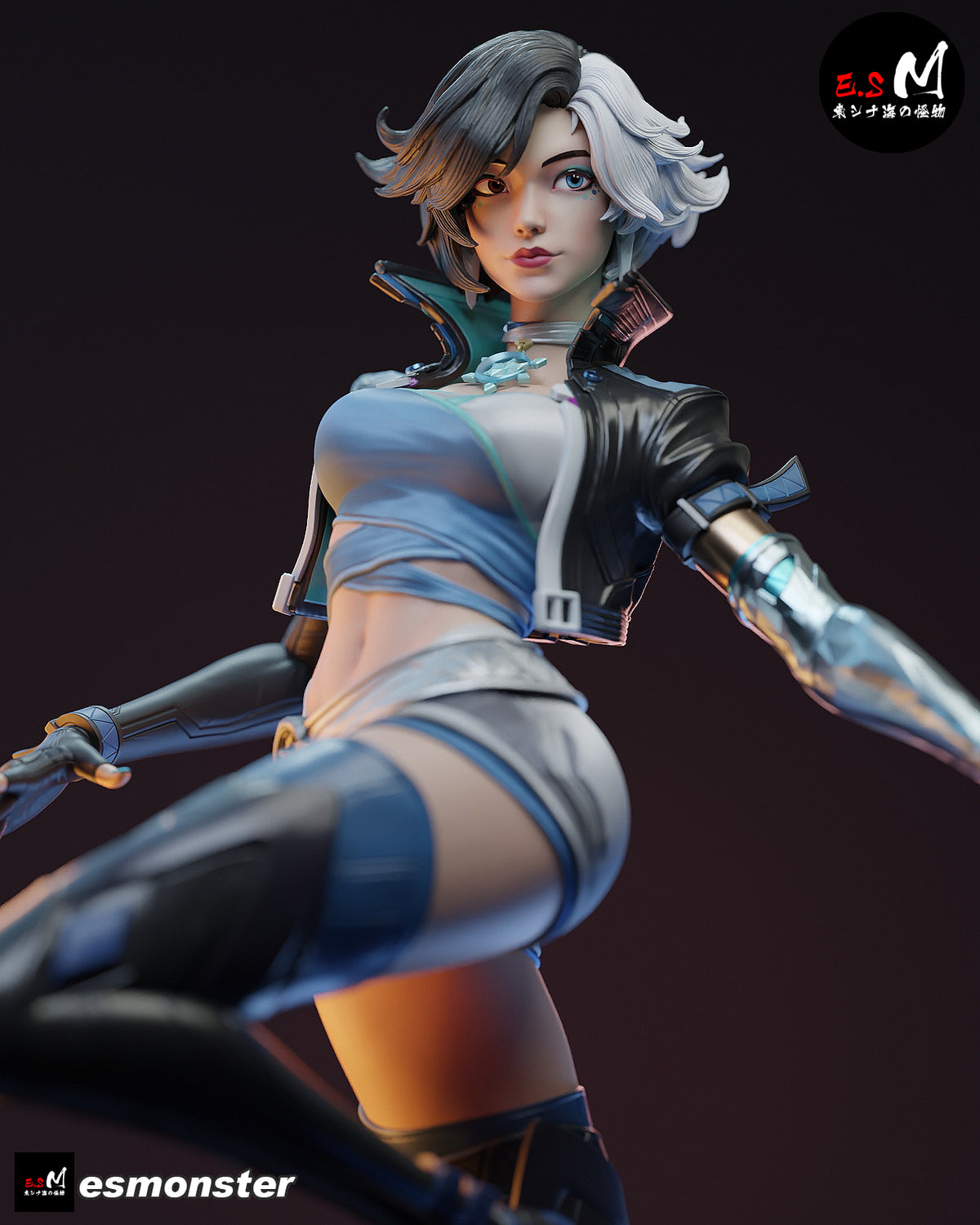 Luna Snow Resin Art (East Sea Monster Version)