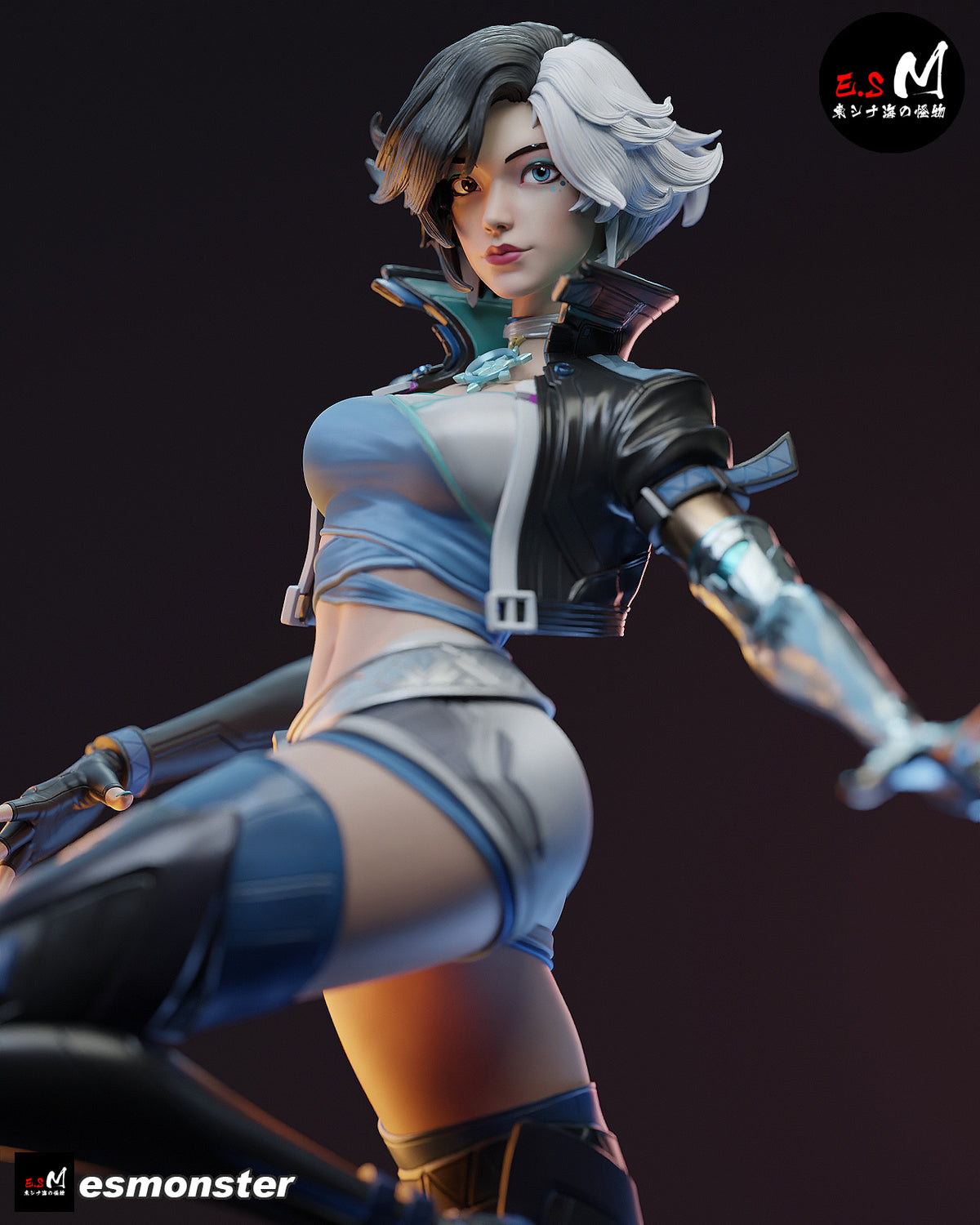 Luna Snow Resin Art (East Sea Monster Version)