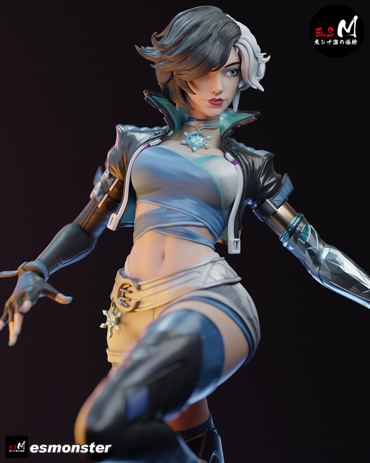 Luna Snow Resin Art (East Sea Monster Version)
