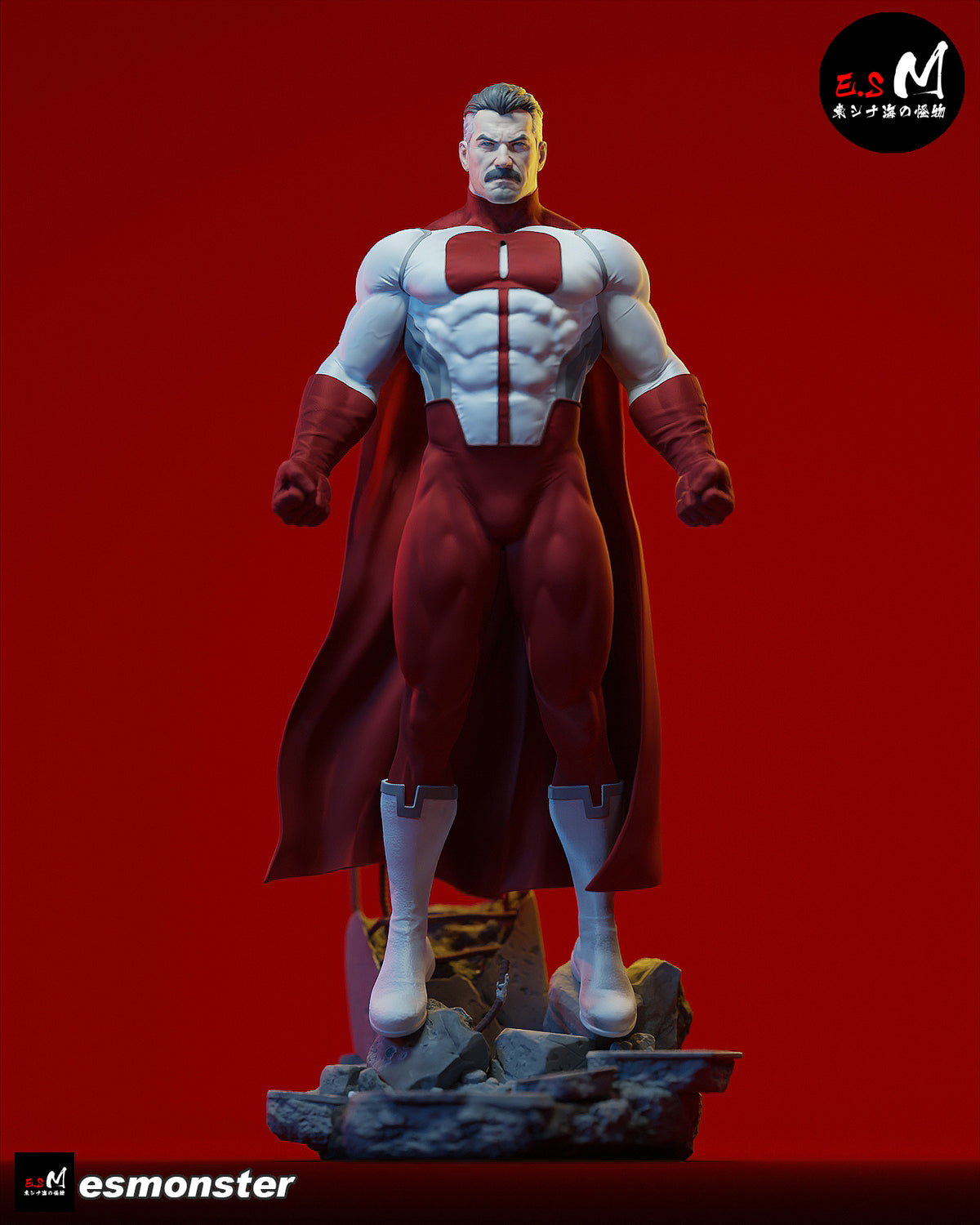 Omniman Resin Art (East Sea Monster Version)