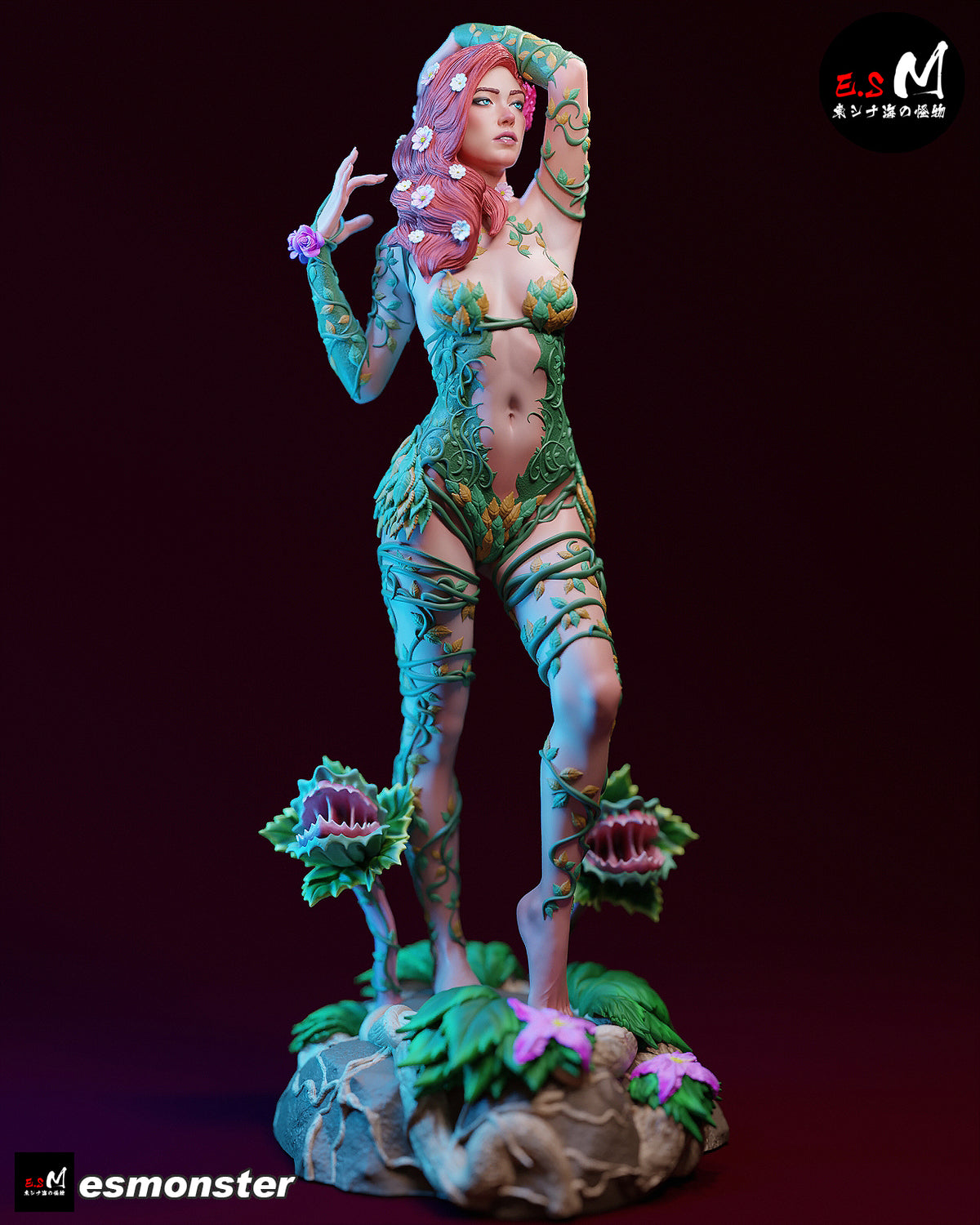 Poison Ivy Resin Art (East Sea Monster Version)