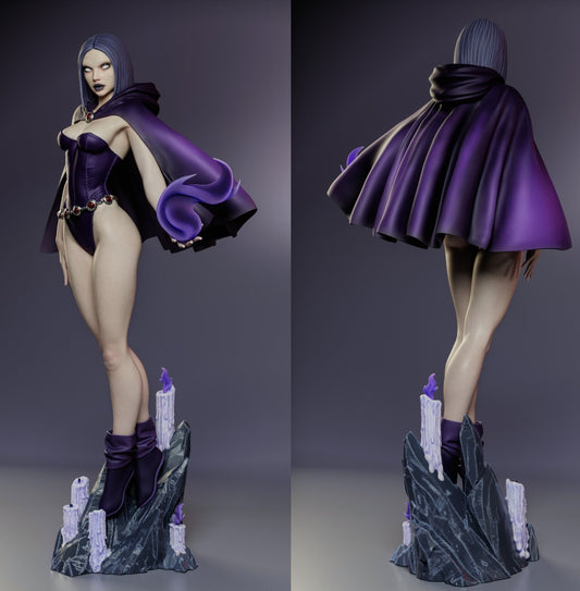 Raven Resin Art (East Sea Monster Version)