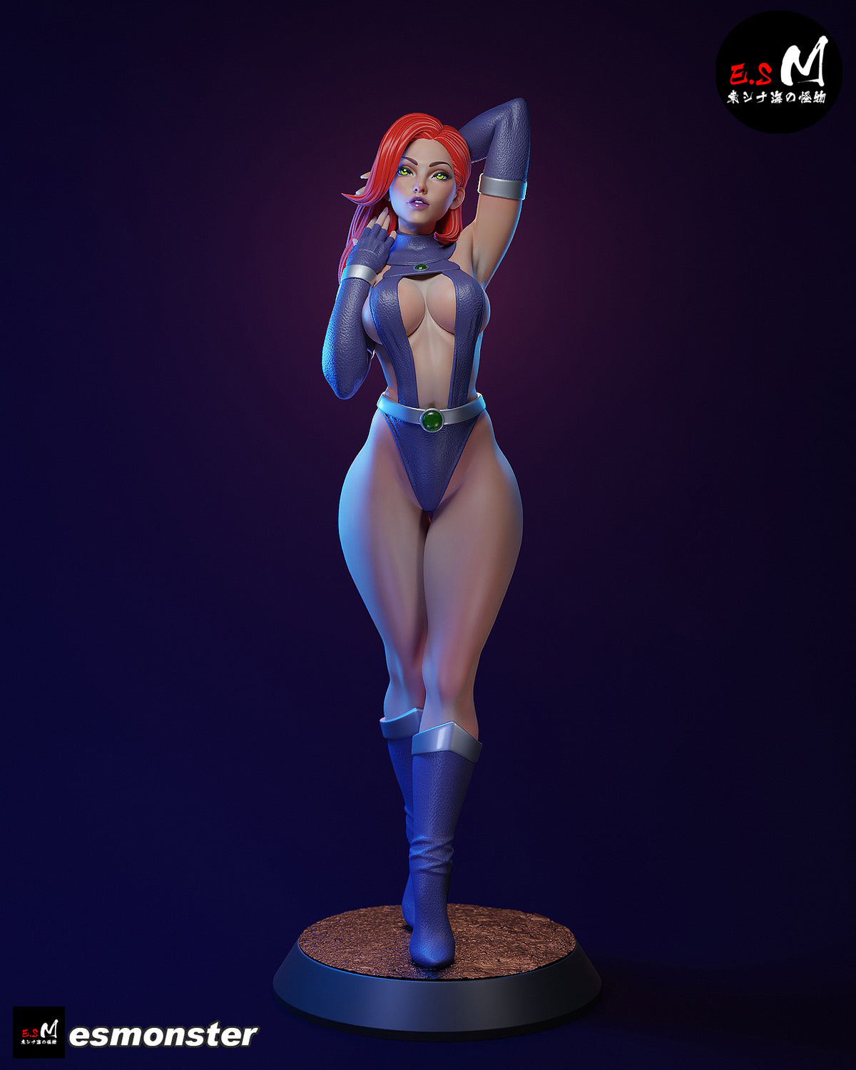 Starfire Resin Art (East Sea Monster Version)