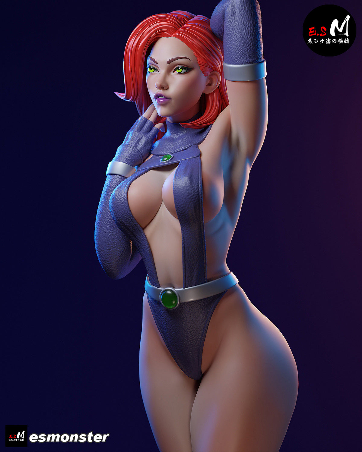 Starfire Resin Art (East Sea Monster Version)