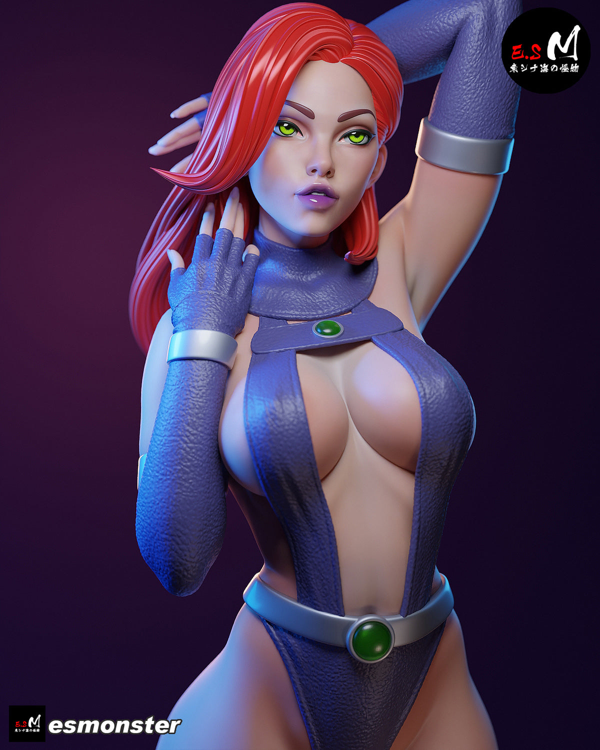 Starfire Resin Art (East Sea Monster Version)