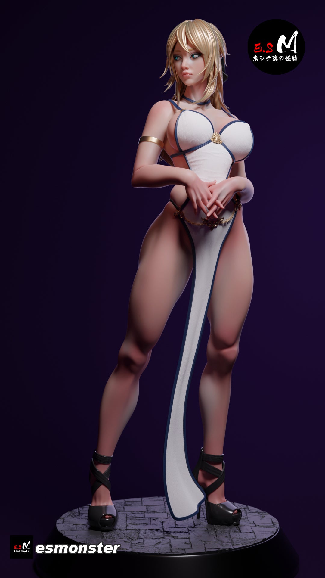 Sword Maiden Goblin Slayer Resin Art (East Sea Monster Version)