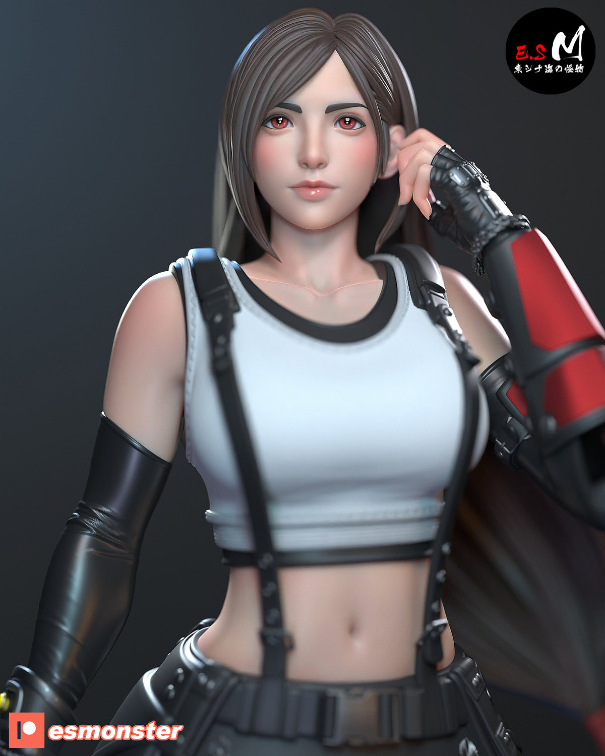 Tifa Lockhart Resin Art (East Sea Monster Version)