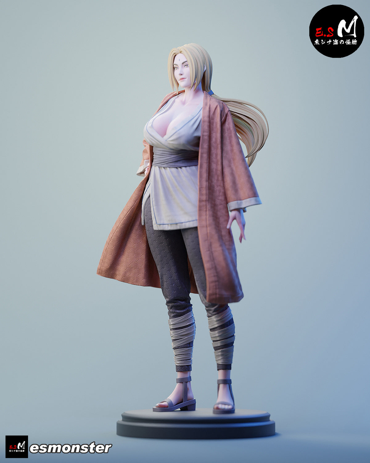 Tsunade Resin Art (East Sea Monster Version)