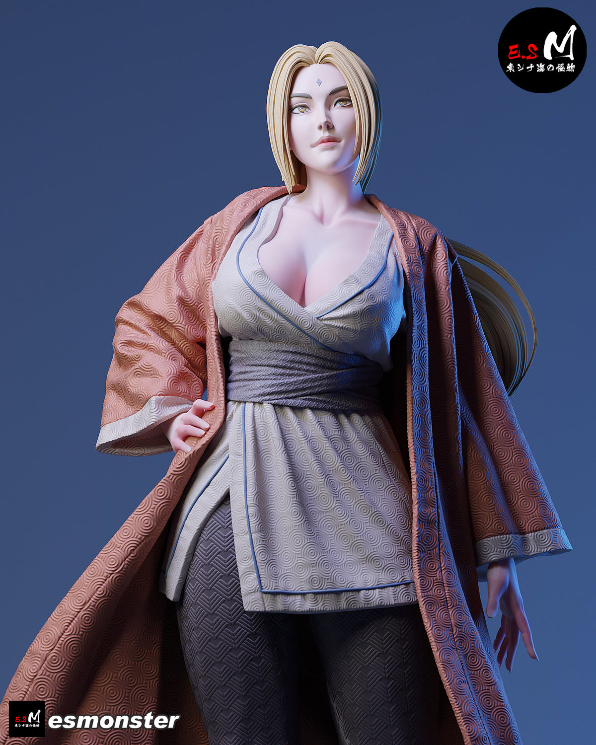 Tsunade Resin Art (East Sea Monster Version)