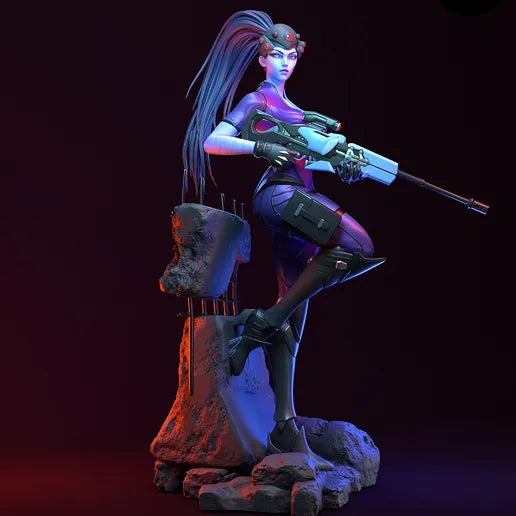 Widowmaker Resin Art (East Sea Monster Version)