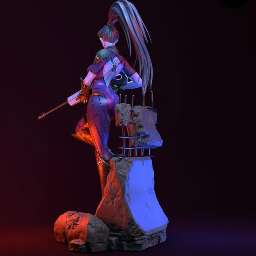 Widowmaker Resin Art (East Sea Monster Version)