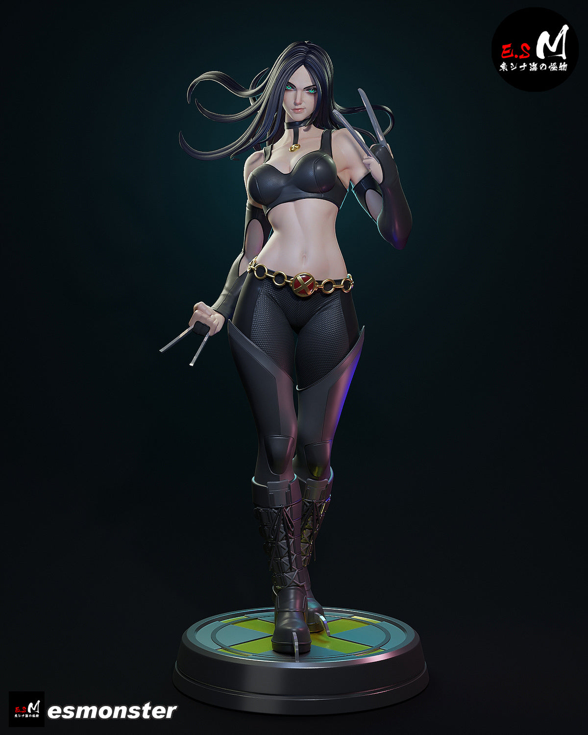 X-23 Resin Art (East Sea Monster Version)