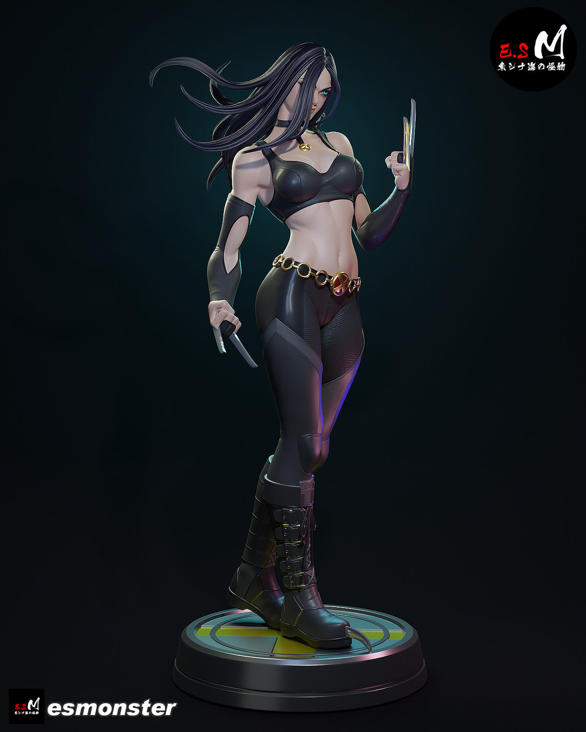 X-23 Resin Art (East Sea Monster Version)