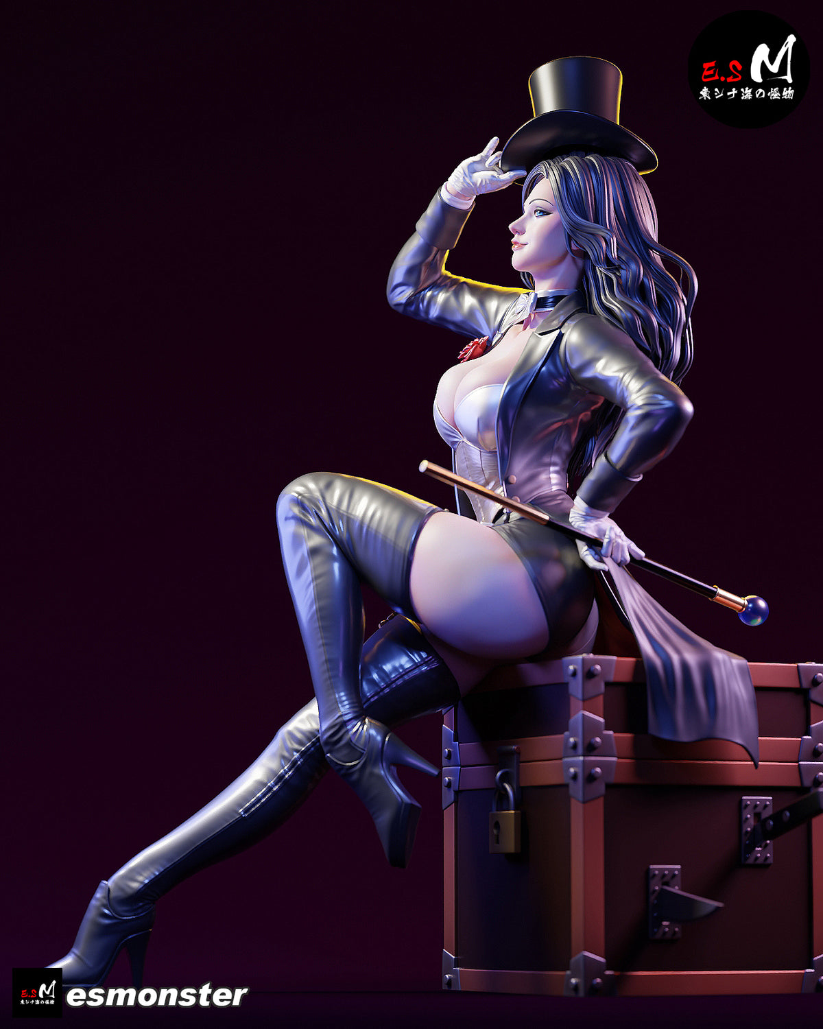 Zatanna Resin Art (East Sea Monster Version)