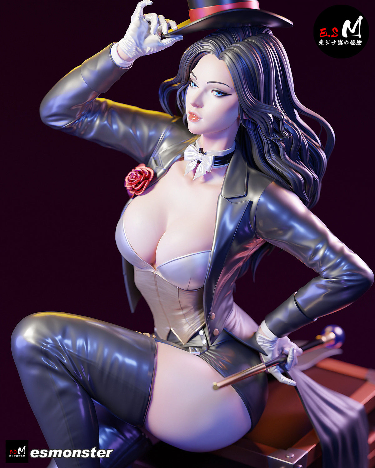 Zatanna Resin Art (East Sea Monster Version)