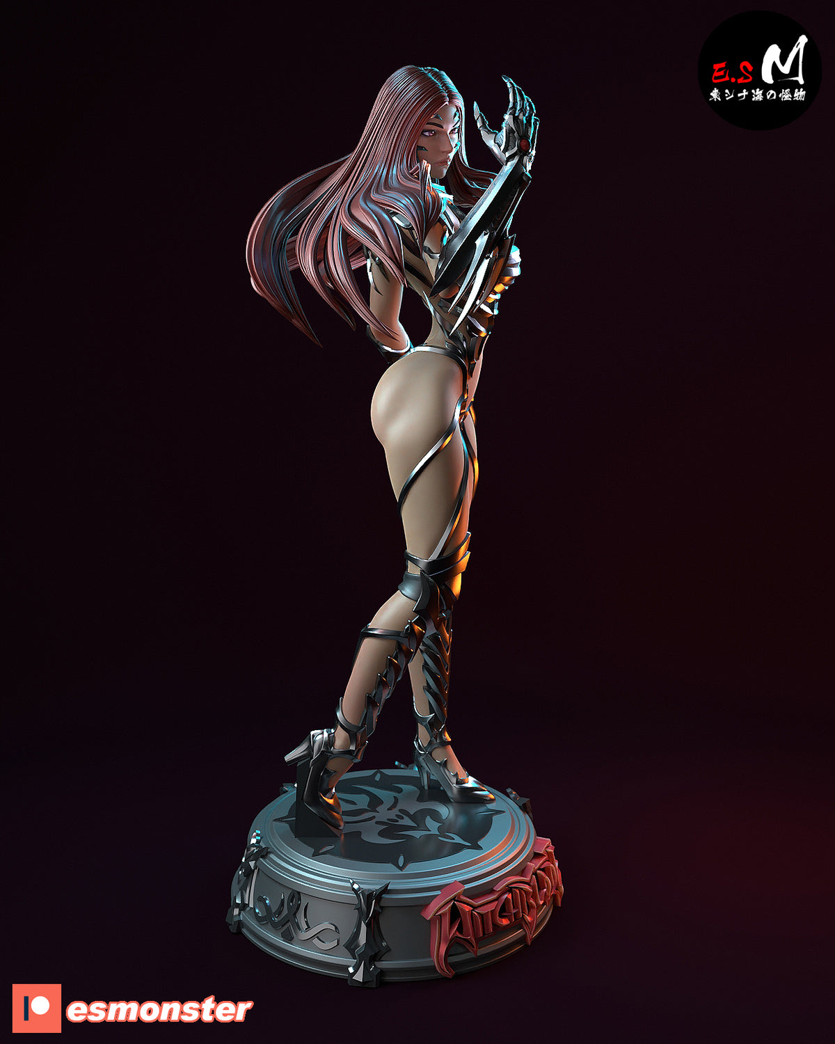 Witchblade Resin Art (East Sea Monster Version)