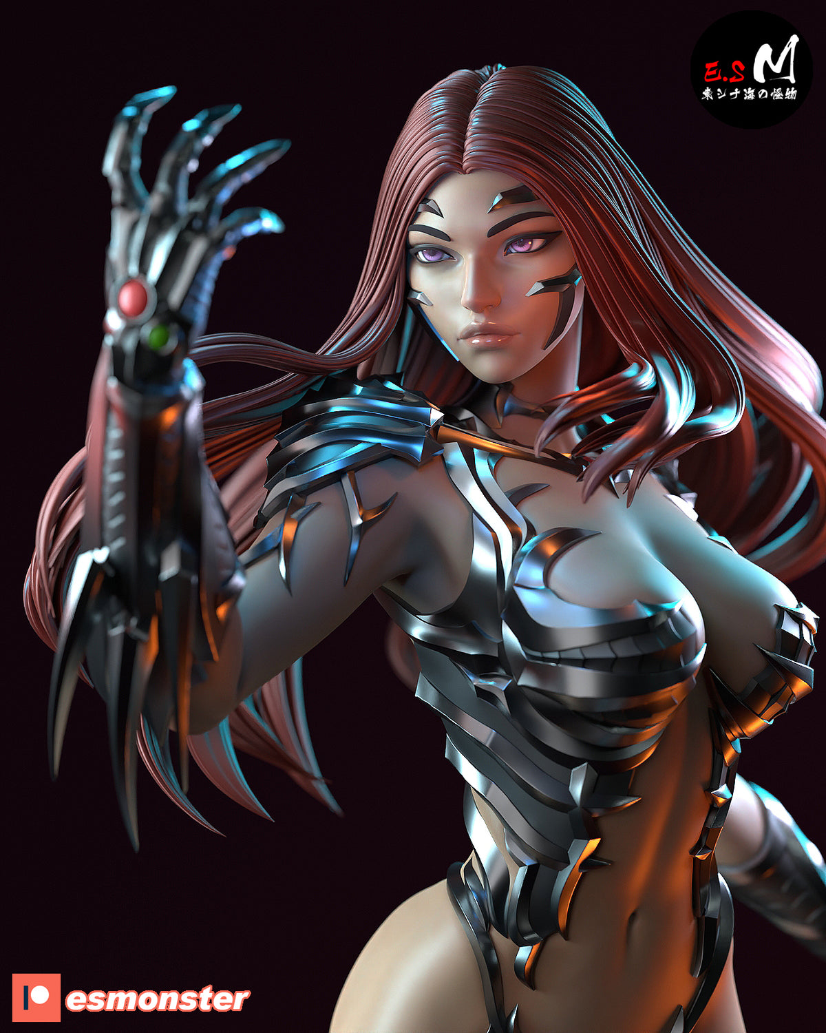 Witchblade Resin Art (East Sea Monster Version)