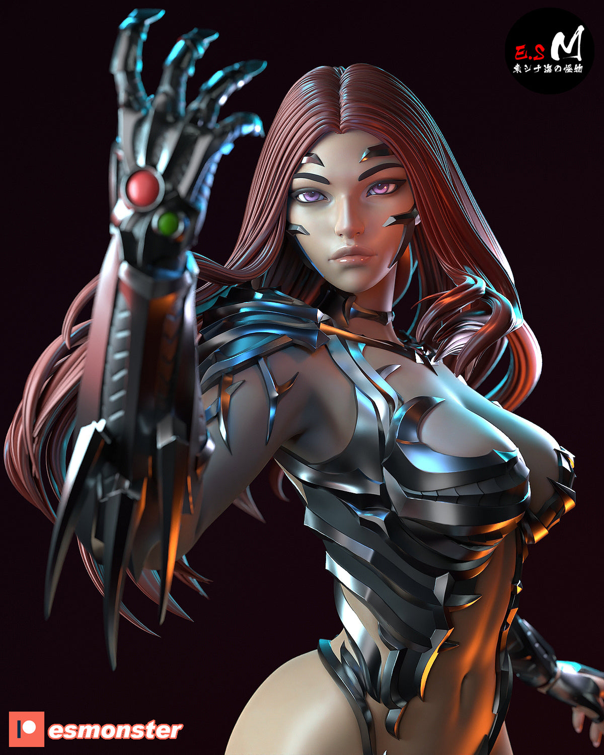 Witchblade Resin Art (East Sea Monster Version)