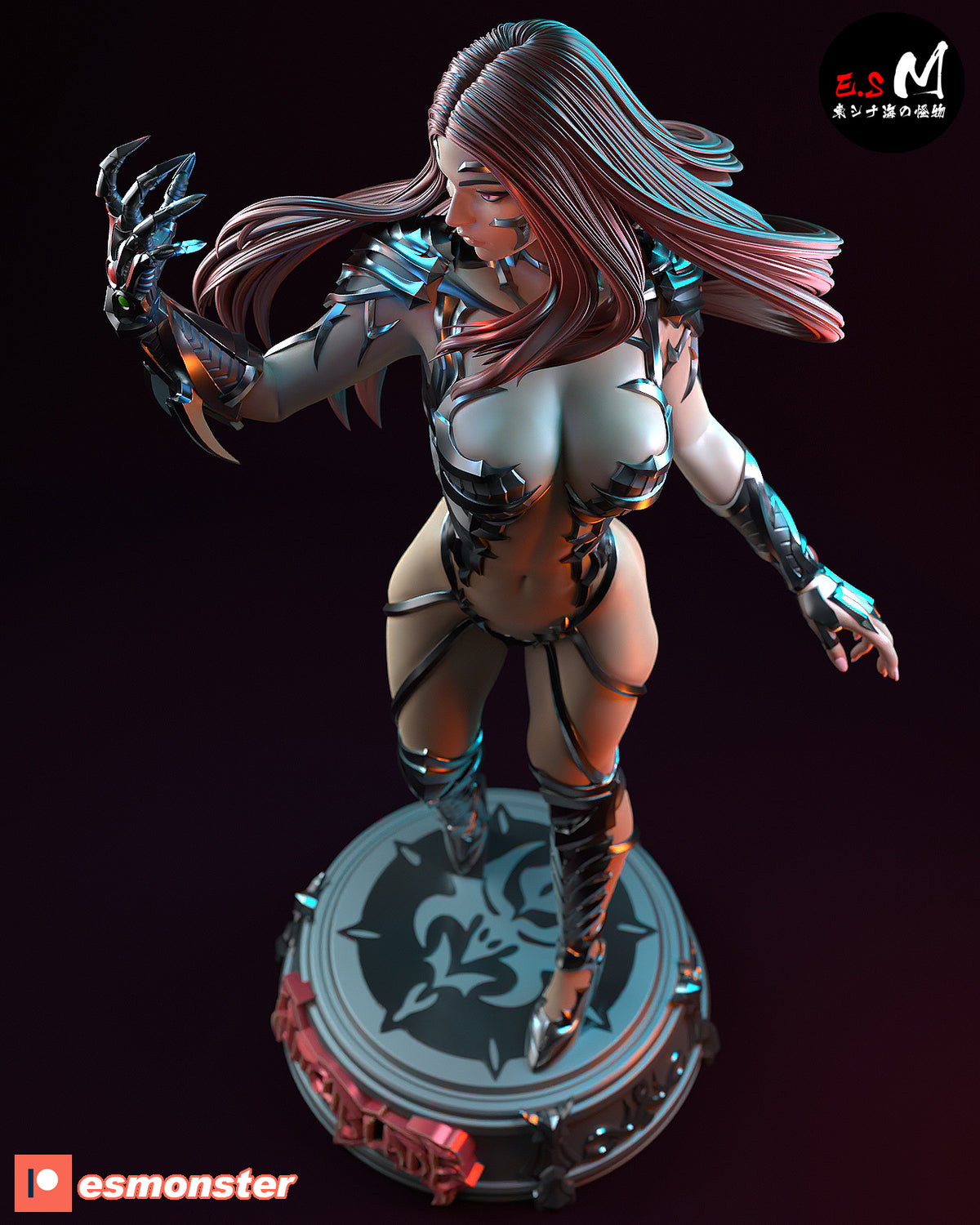 Witchblade Resin Art (East Sea Monster Version)