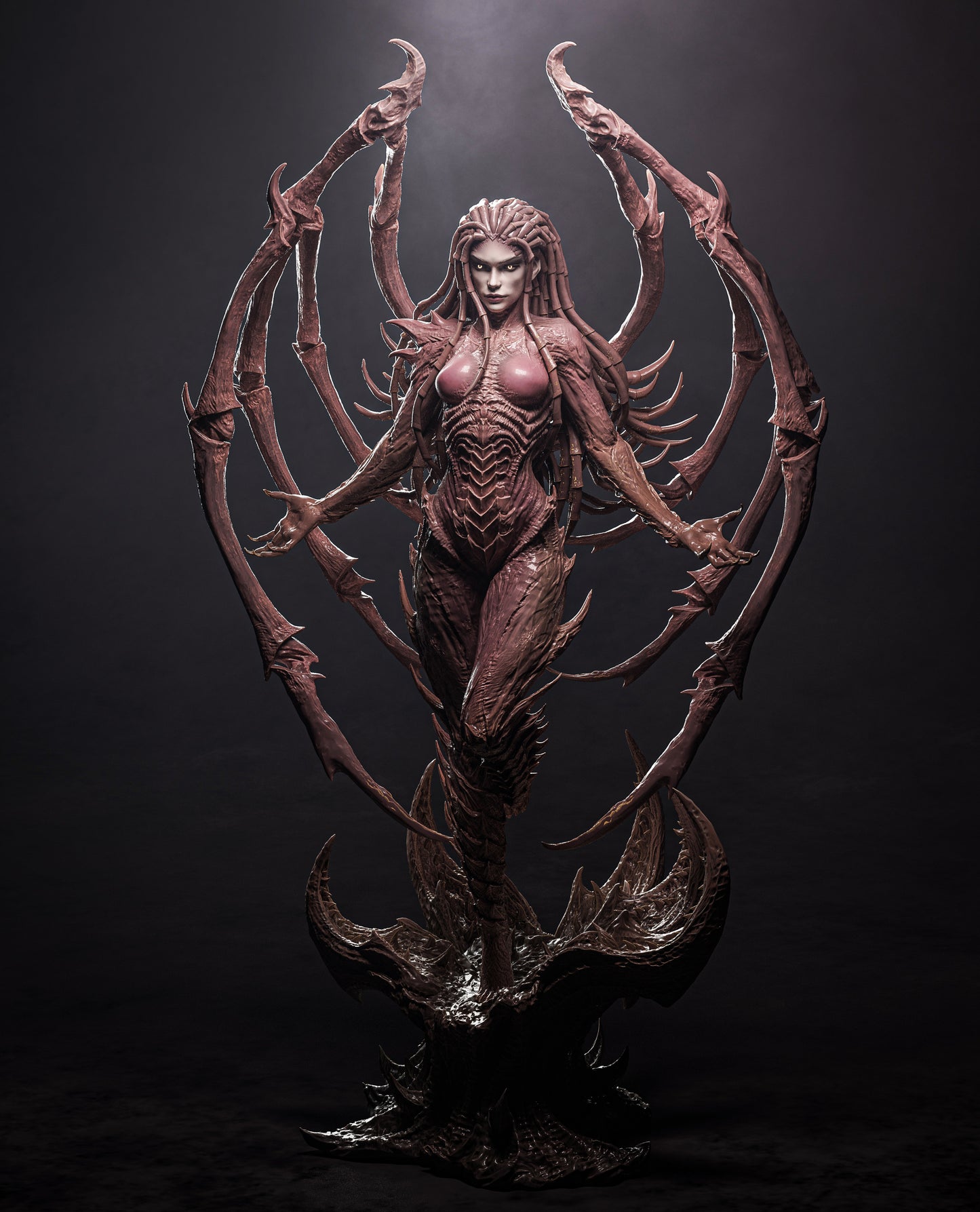 Sarah Kerrigan Resin Art - MTO (Design by CA3D)