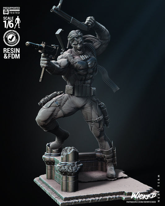 Punisher Resin Fan Art (Wicked Studios)