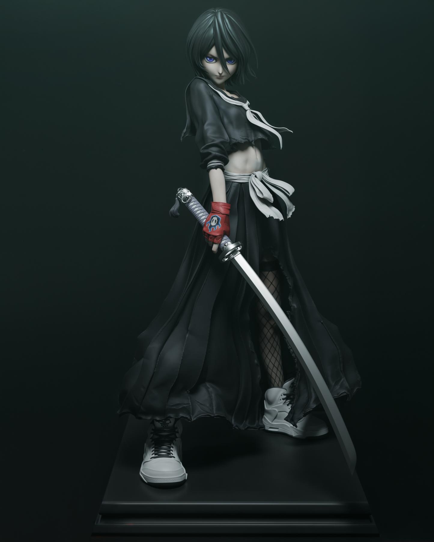 Rukia Resin Fan Art - MTO (CA3D)