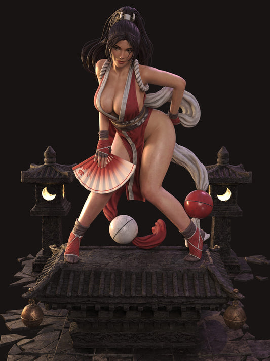 Mai Shiranui Street Fighter Resin Art (Godlink Version)