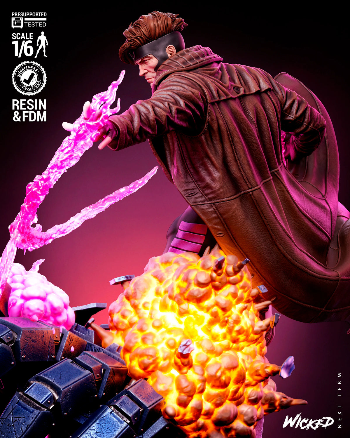 Gambit Resin Art (Wicked Studios)