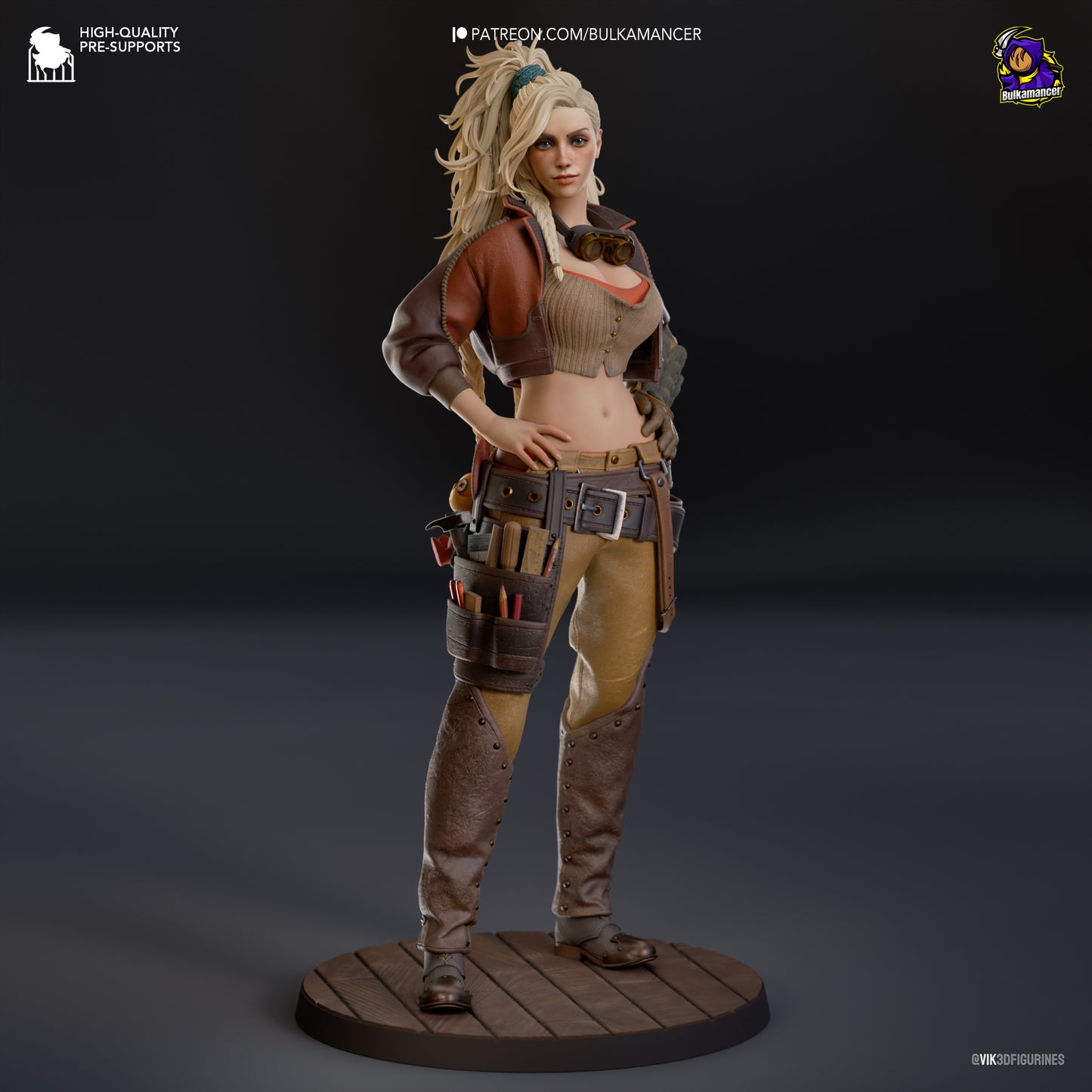 Gemma Resin Fan Art Pro Painted - MTO (Design by Bulkamancer)