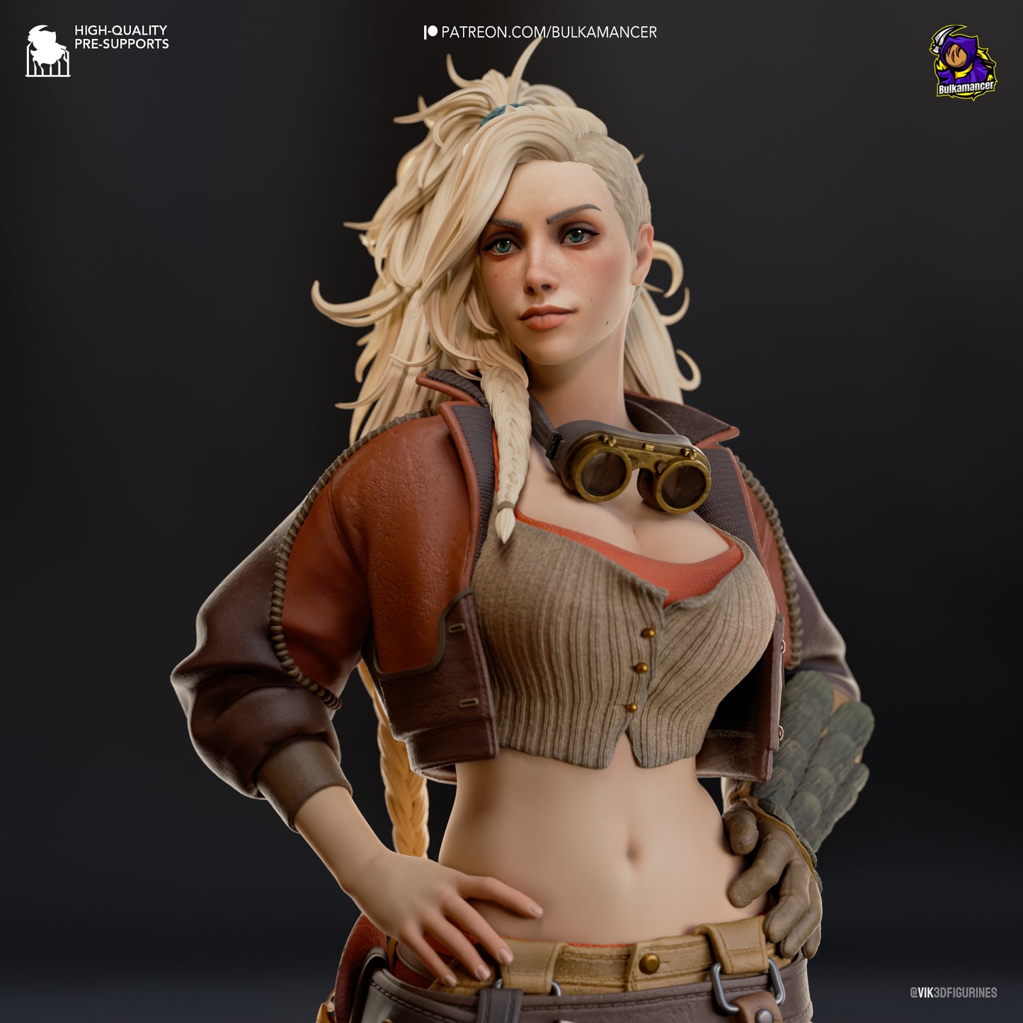 Gemma Resin Fan Art Pro Painted - MTO (Design by Bulkamancer)