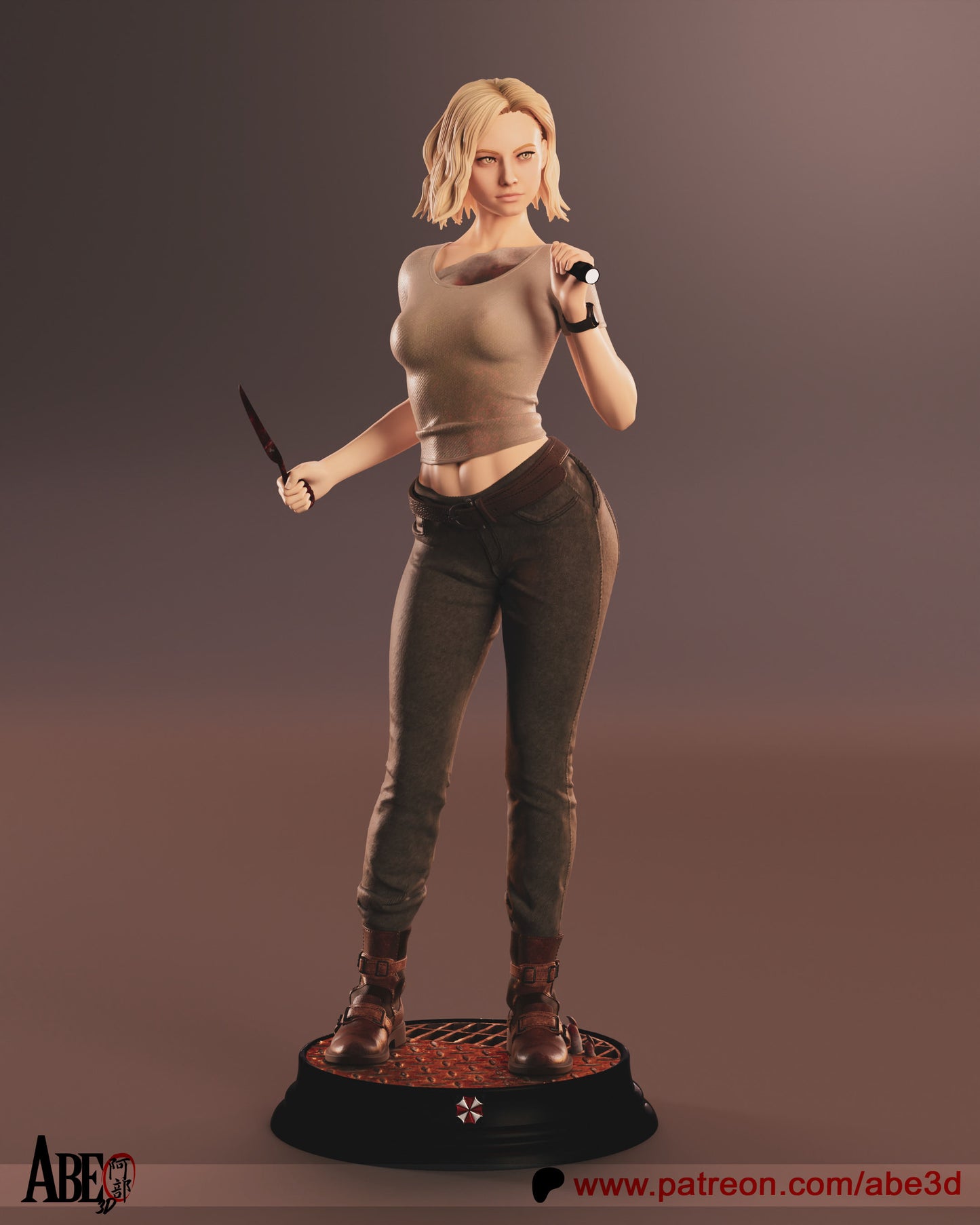 Grace Ashcroft Resin Fan Art MTO (Design by Abe3D)