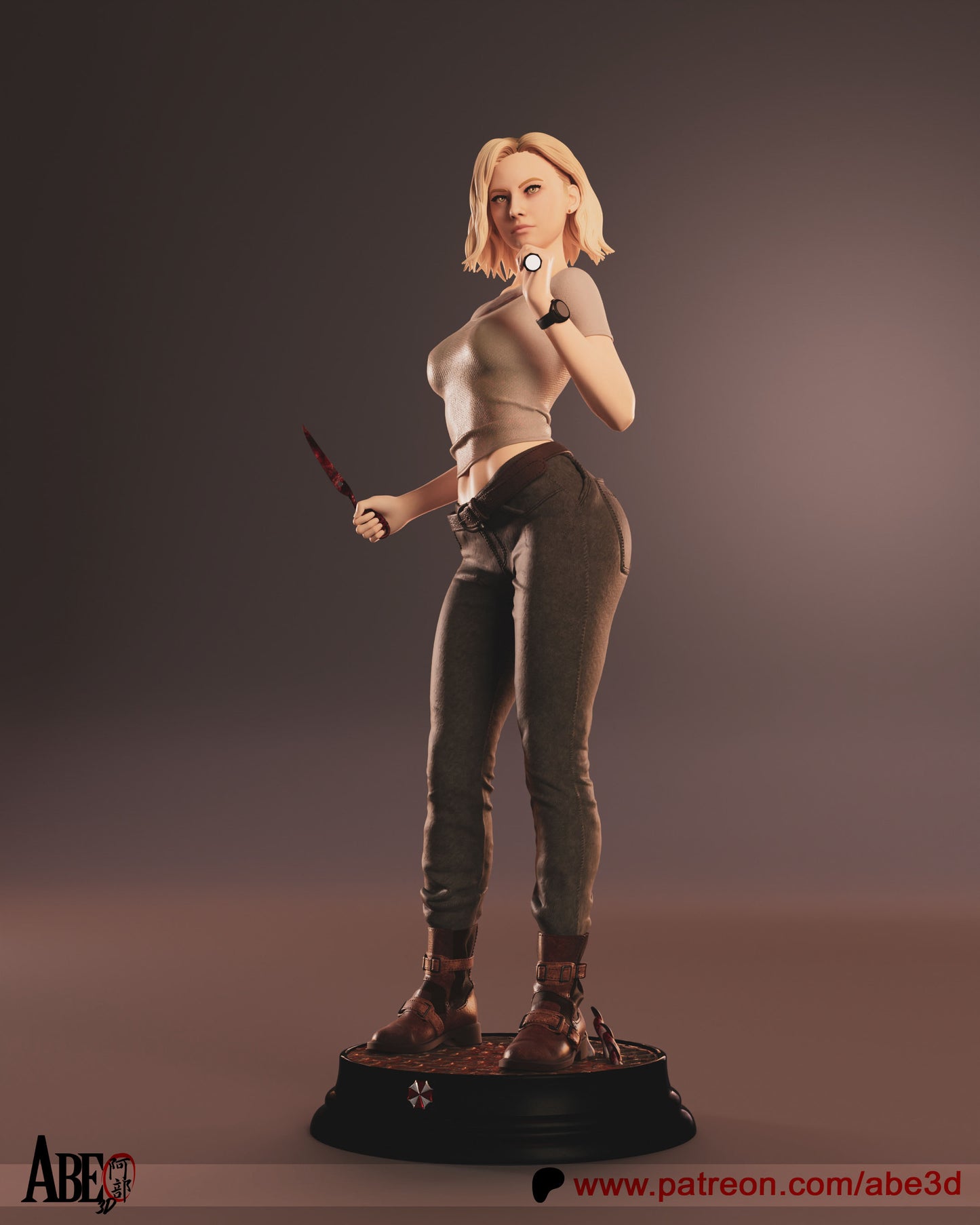 Grace Ashcroft Resin Fan Art MTO (Design by Abe3D)