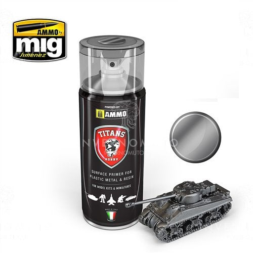 Ammo Titan Primer - Gun Metal 400ml Spray