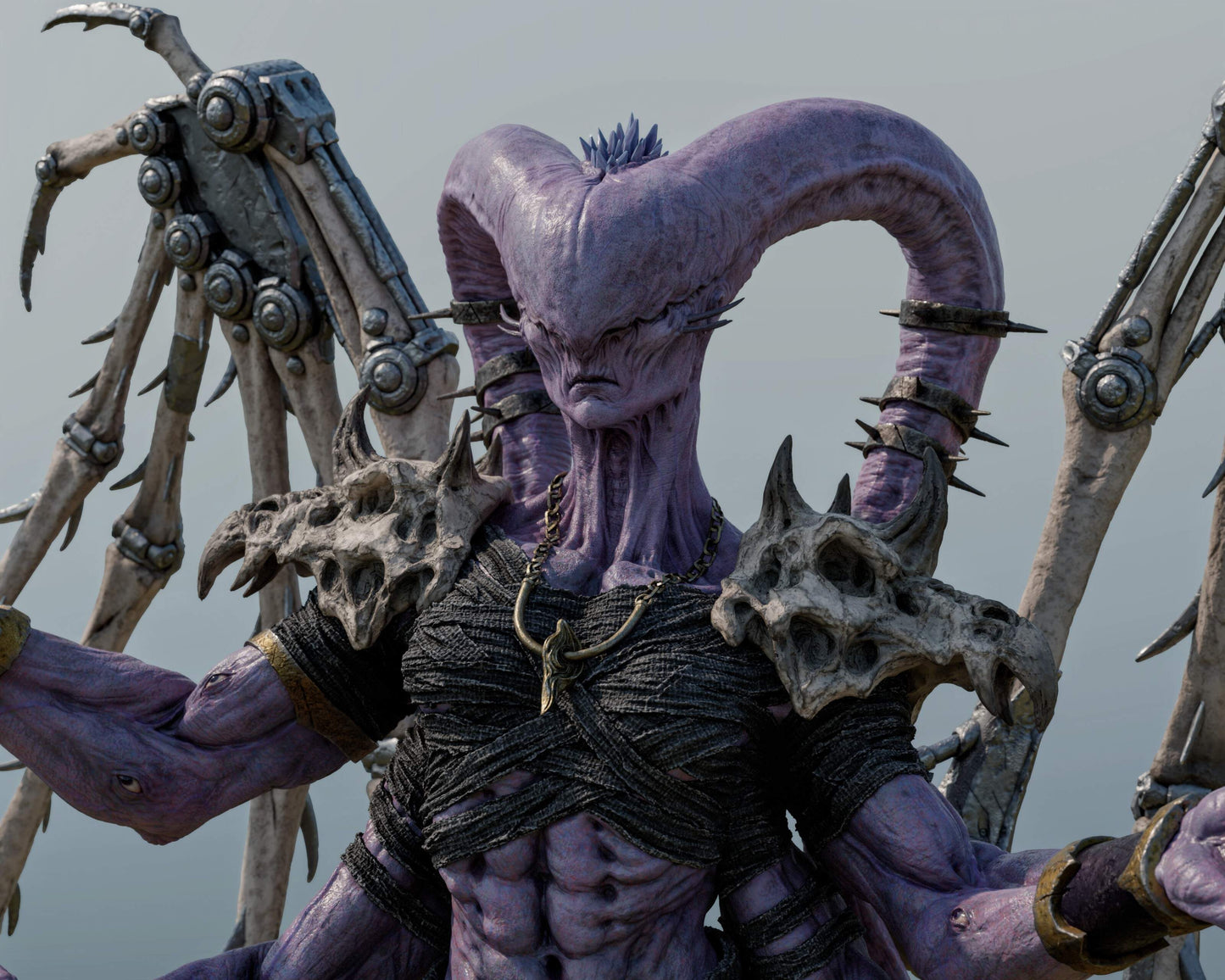 Ninefold Sorcerer Resin Art (Design by Abe3D)