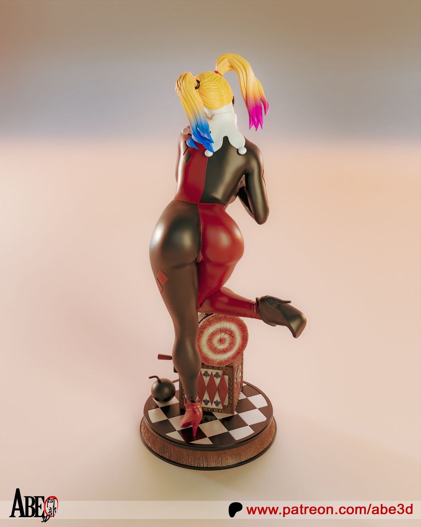 Harley Quinn Classic Resin Fan Art Pro Painted - MTO