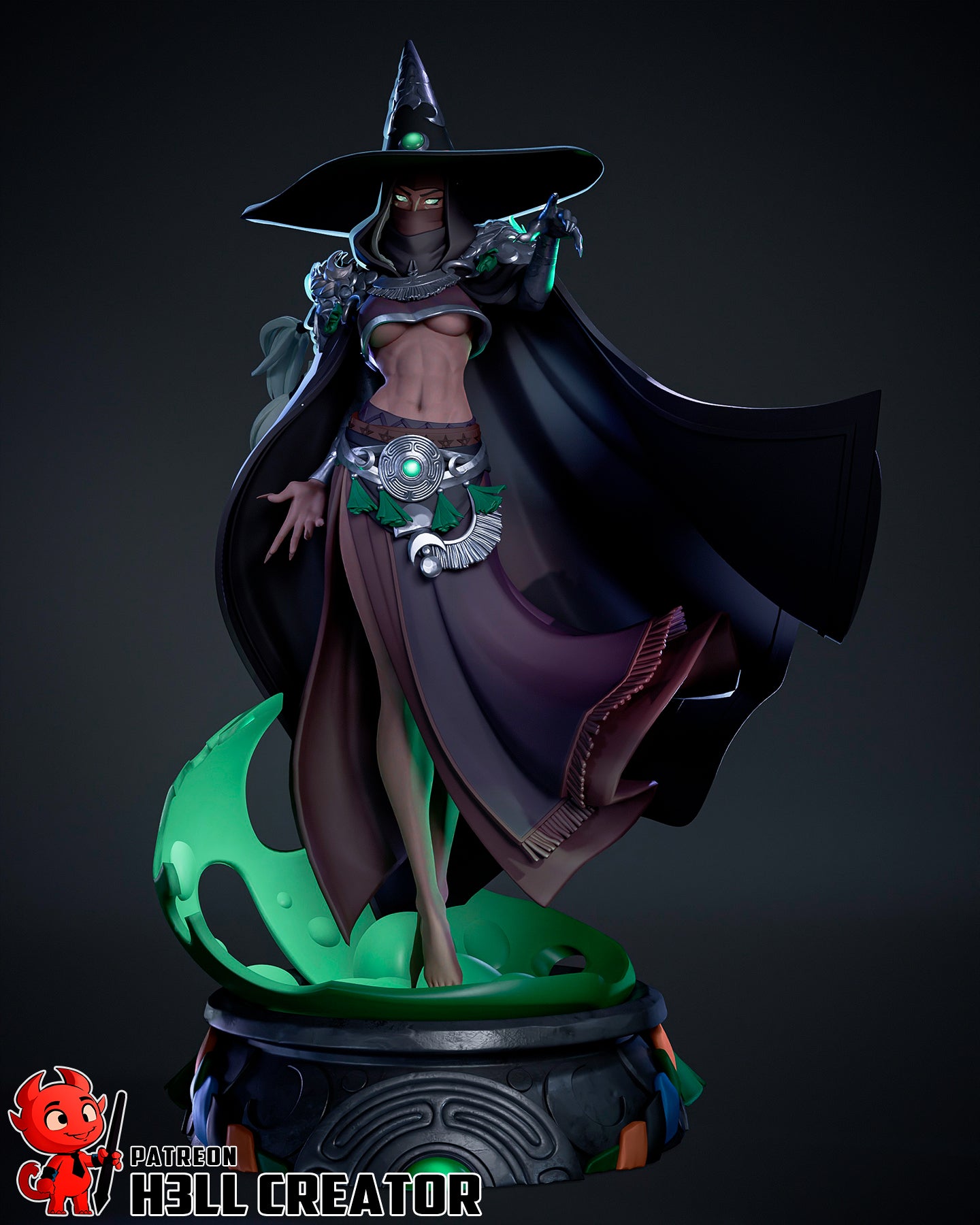 Hecate Resin Fan Art - MTO (Design by H3llcreator)