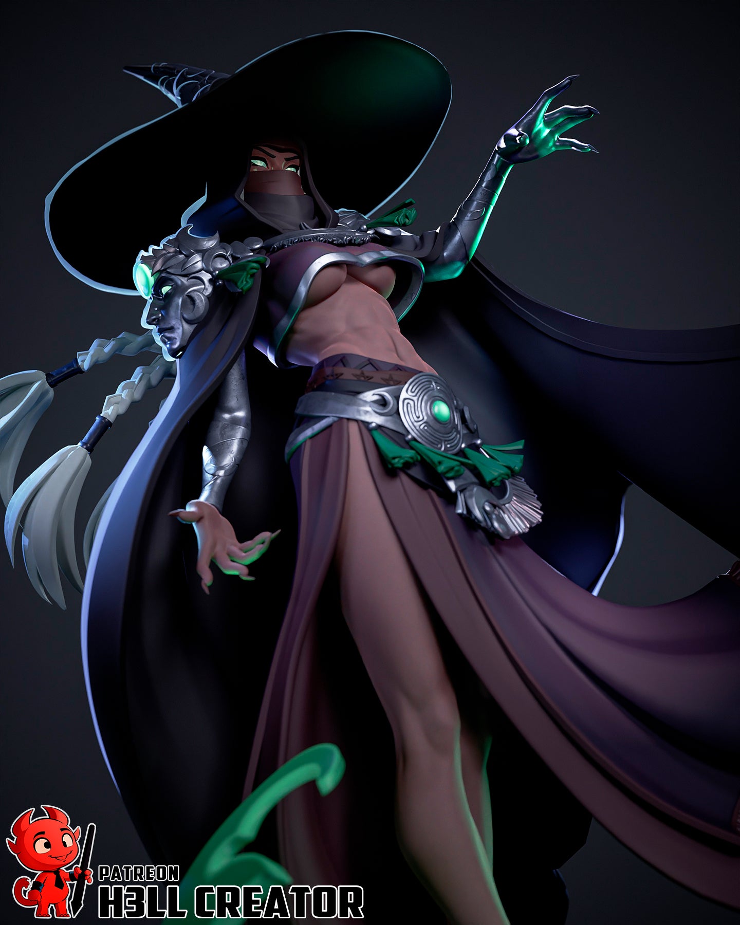Hecate Resin Fan Art - MTO (Design by H3llcreator)