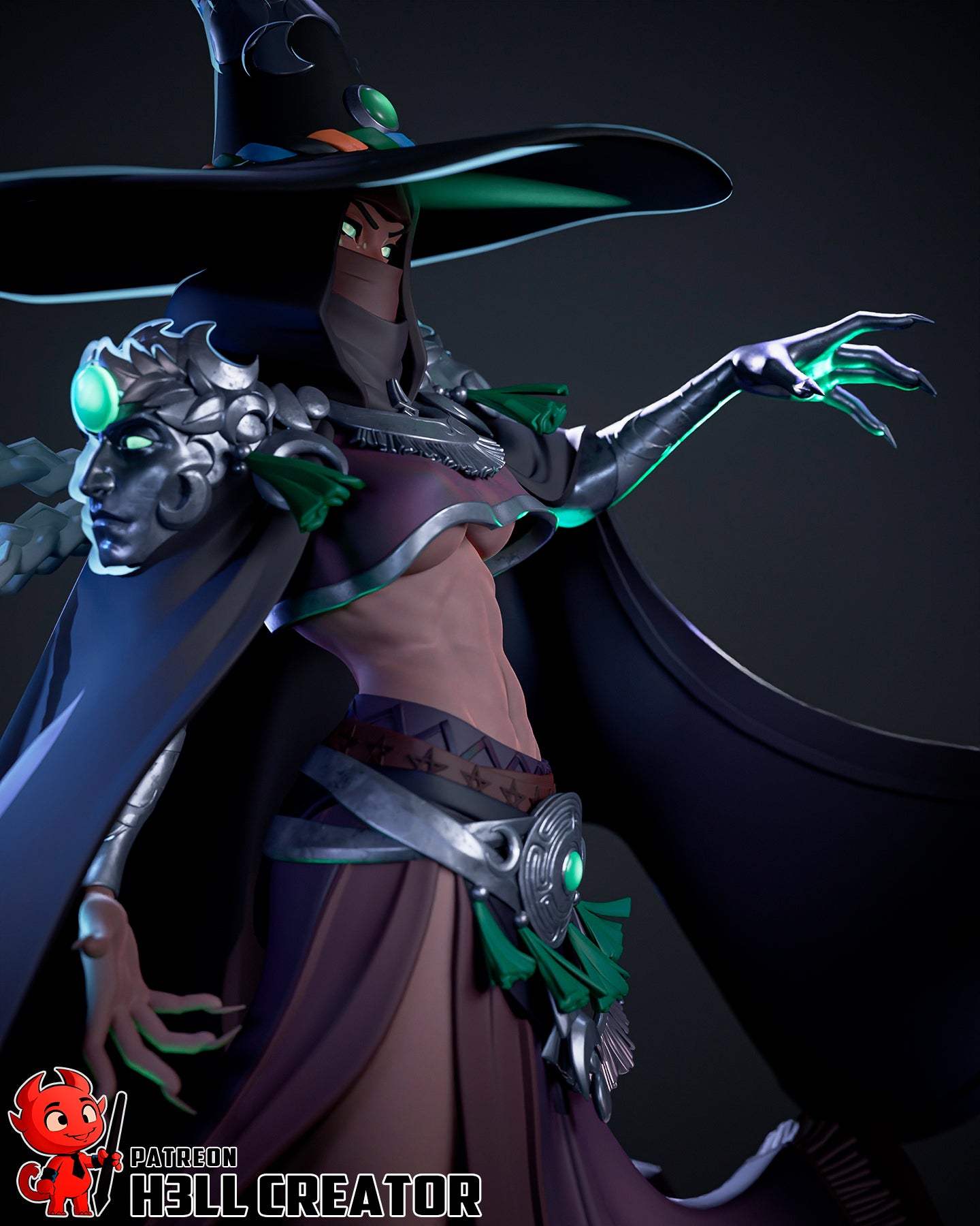 Hecate Resin Fan Art - MTO (Design by H3llcreator)
