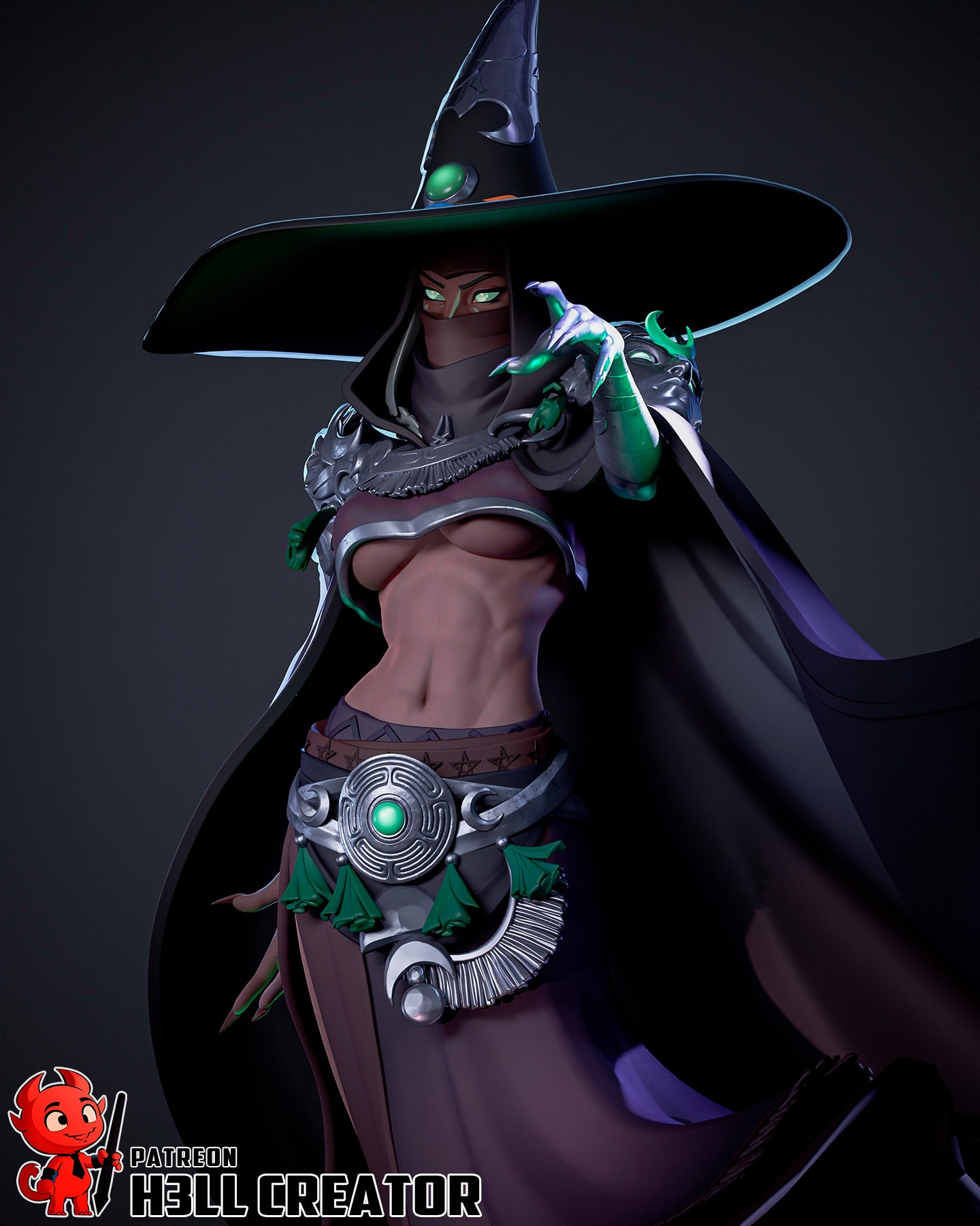 Hecate Resin Fan Art - MTO (Design by H3llcreator)