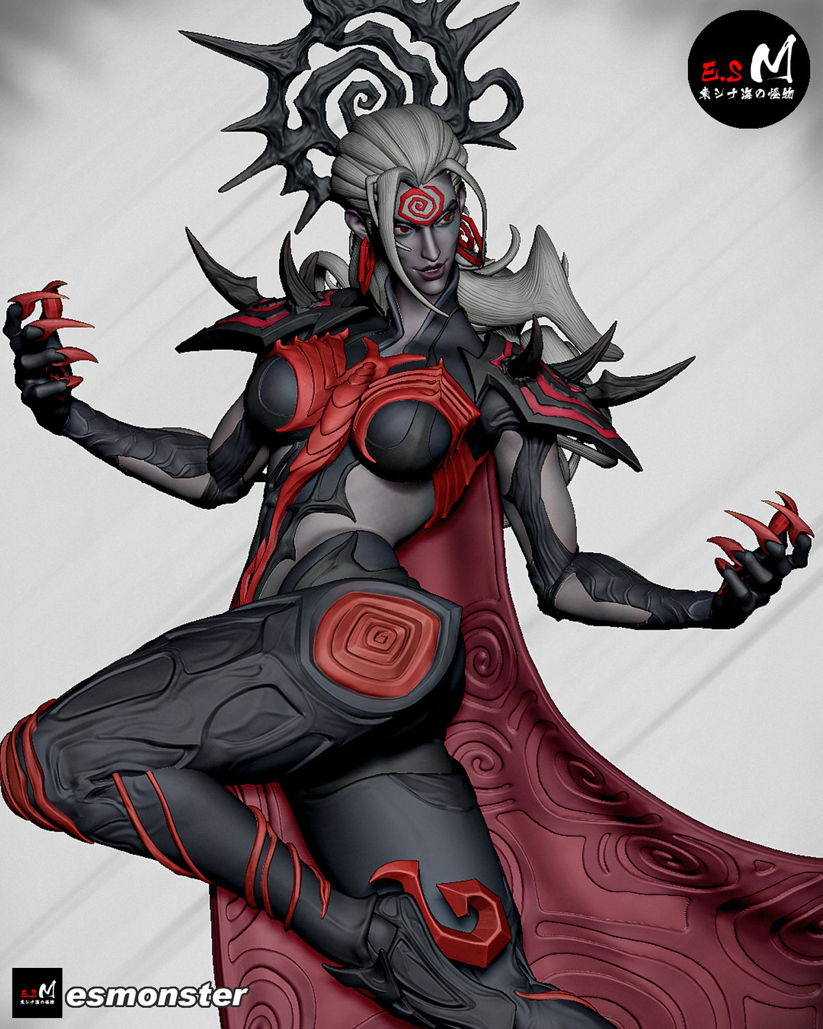 Hela Queen Resin Art (East Sea Monster Version)