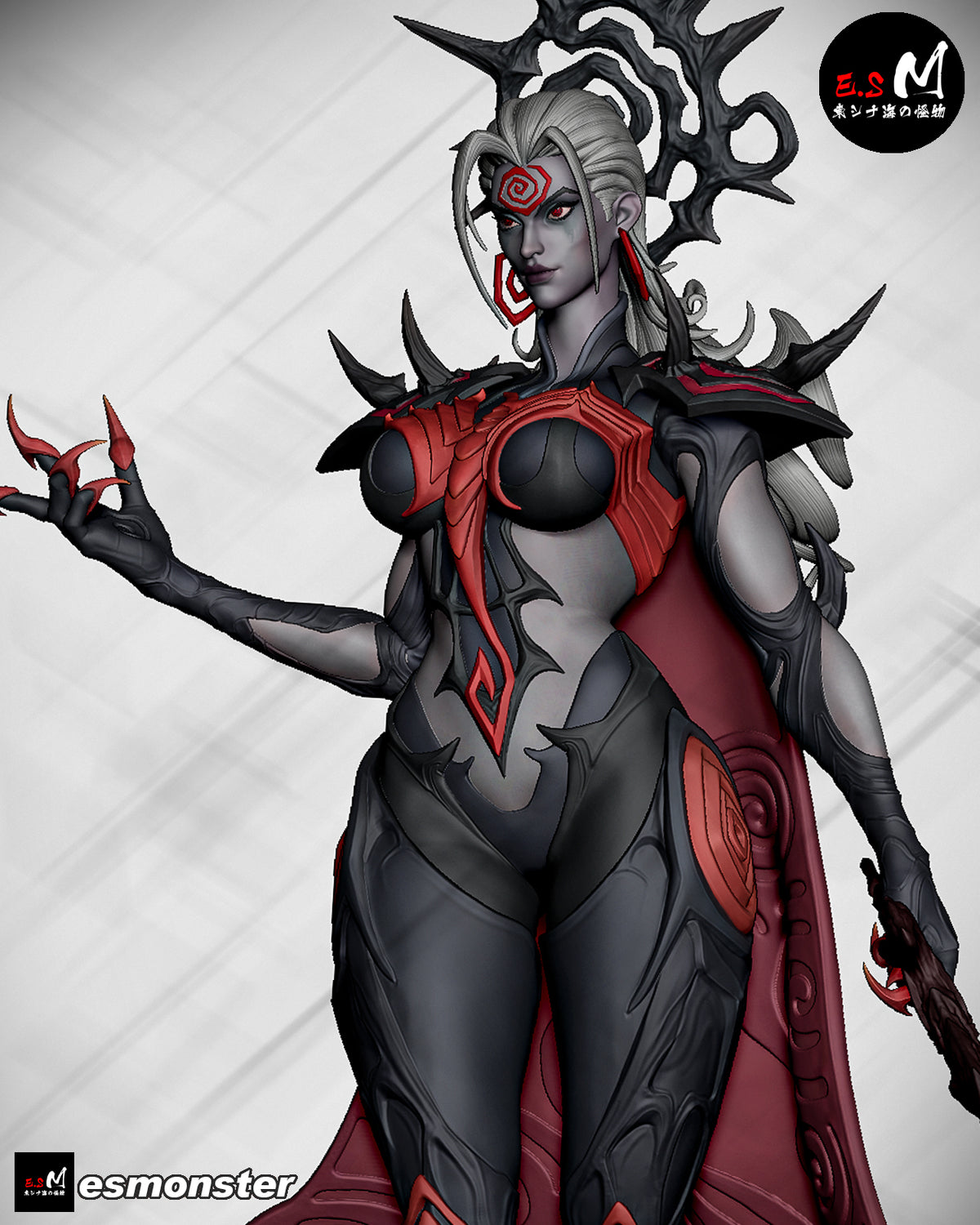 Hela Queen Resin Art (East Sea Monster Version)