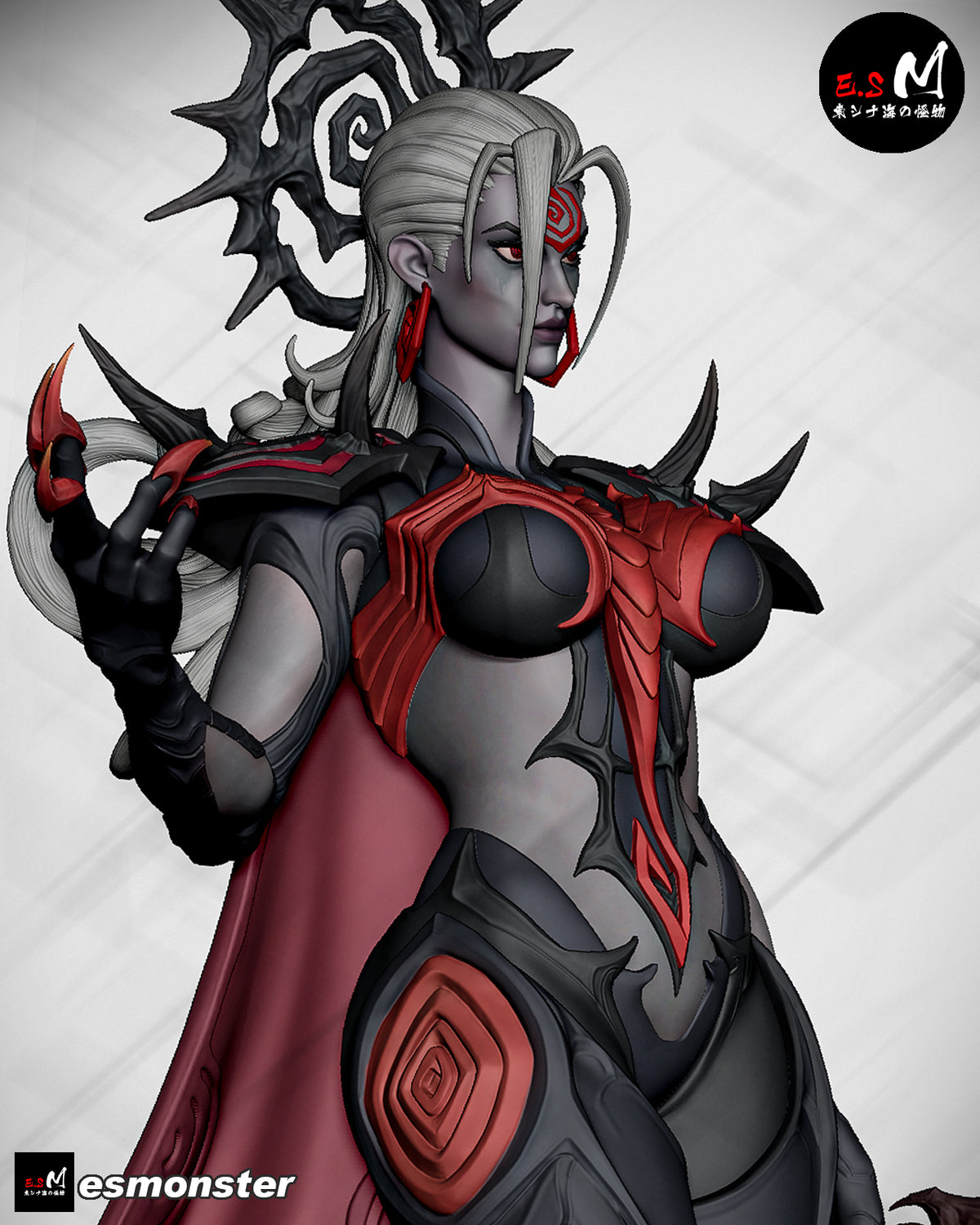 Hela Queen Resin Art (East Sea Monster Version)