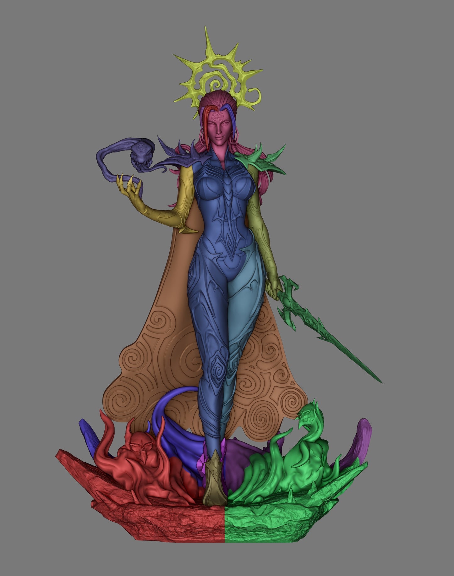 Hela Resin Art - MTO (Design by CA3D)