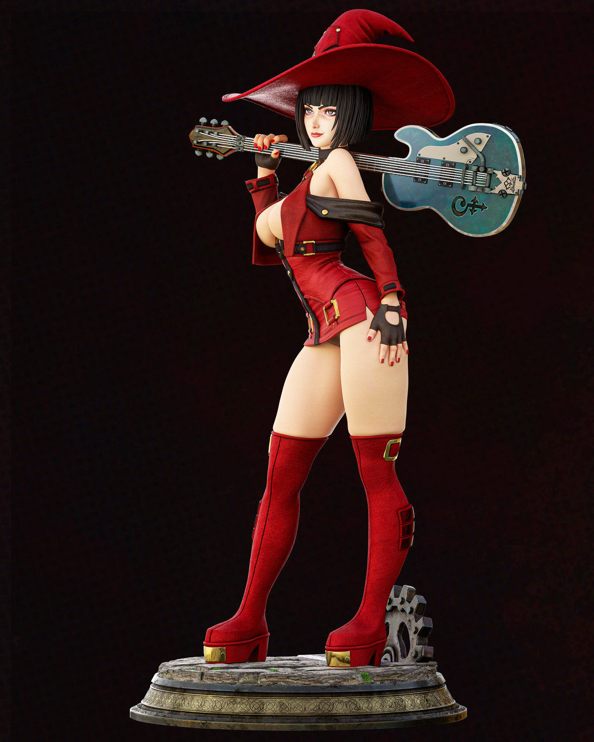 I-No Resin Art (Design by Abe3D)