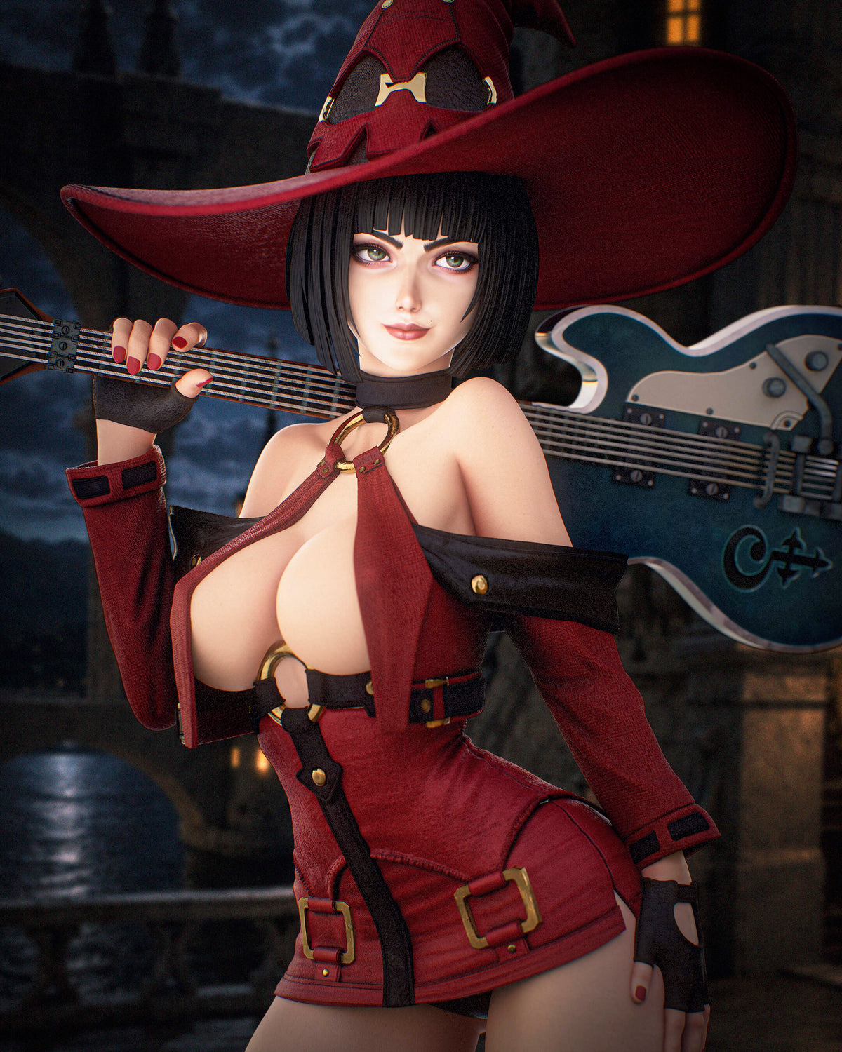 I-No Resin Art (Design by Abe3D)